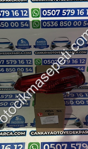 PUNTO EVO ARKA SİS LAMBASI SOL SIFIR