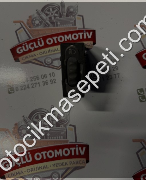 RENAULT CLİO 2 FAR KONTROL DÜĞMESİ 6281 ORİJİNAL SÖKME