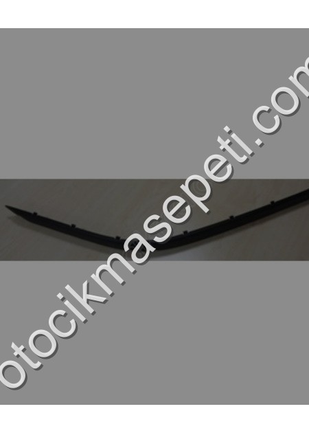 Bmw 5 Seri E39 Ön Tampon Bandı Sağ Siyah Sensör Deliksiz Nikelaj