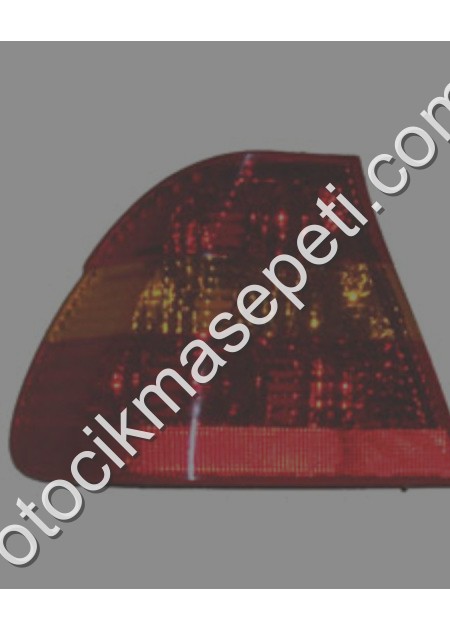 Bmw 3 E46 Sd Dış Stop Lambası Sağ Kırmızı/Ortası Sarı Tyc Uyumlu