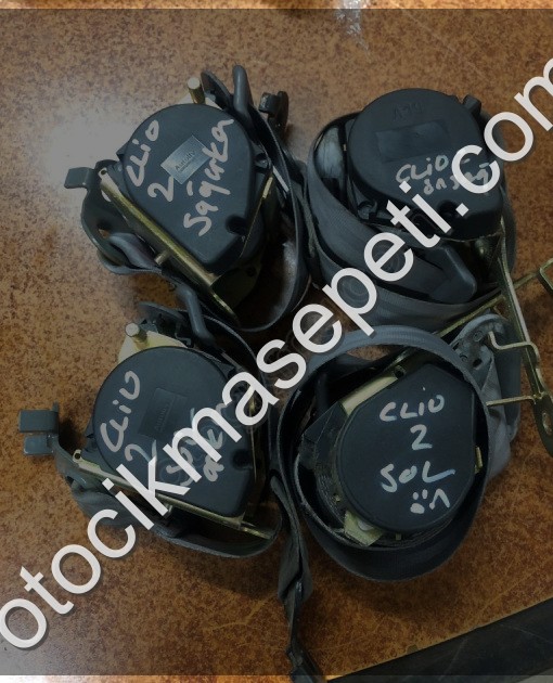 CLİO 2 EMNİYET KEMER TAKIMI ÇIKMA ORJİNAL