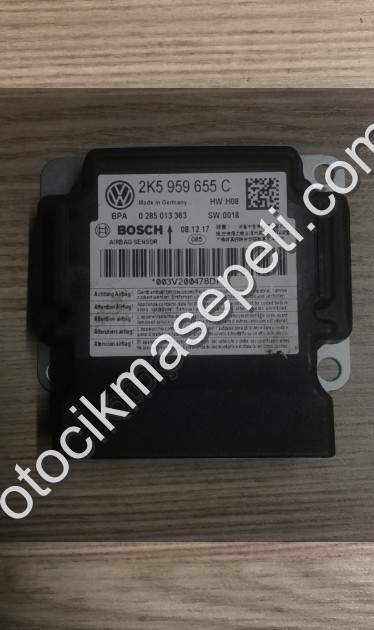 CADDY AİRBAG BEYNİ 2K5959655C ÇAĞRI OTO MASLAK