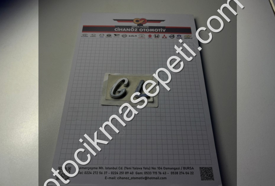 HYUNDAİ ACCENT 99-06 (GL) YAZI