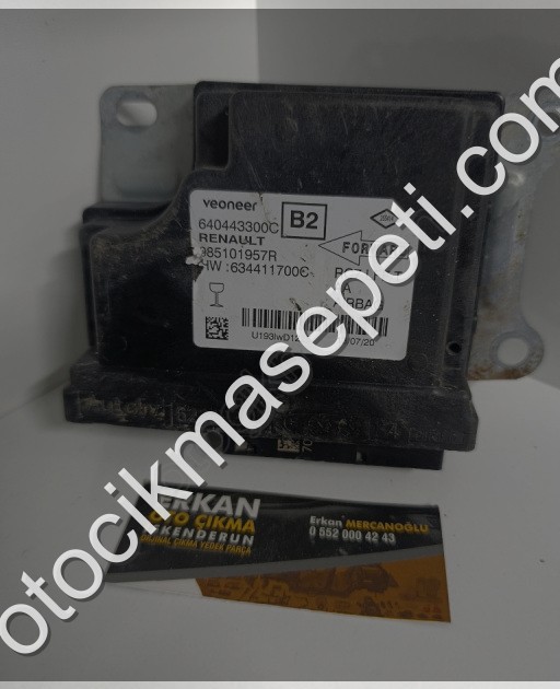 Megane 4 airbag beyni 985101957R