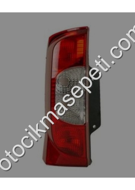 Fiat Fiorino Stop Lambası Sol Kırmızı/Beyaz Bagaj Kapağı Yana Açı