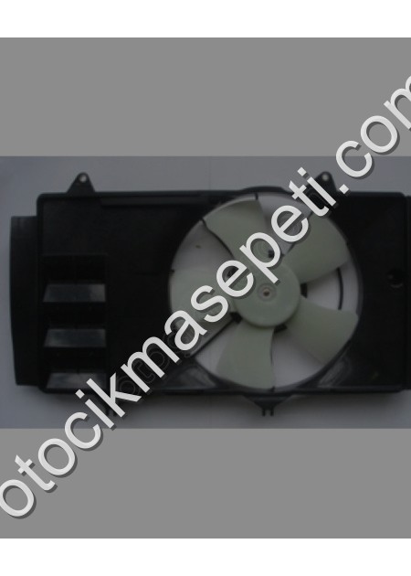 Toyota Yaris Radyatör Fan Davlumbazı Komple 1 4Cc D4D 5Kanat Siya