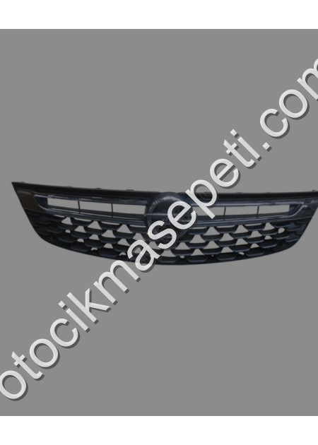 Opel Astra K Hb Ön Panjur Siyah Nikelaj Çıtalı Armalı Tw 16 19