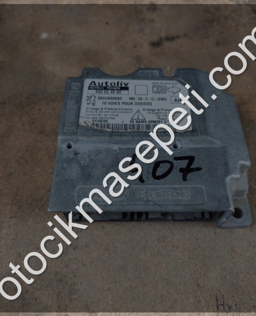 PEUGEOT 407 AİRBAG BEYNİ