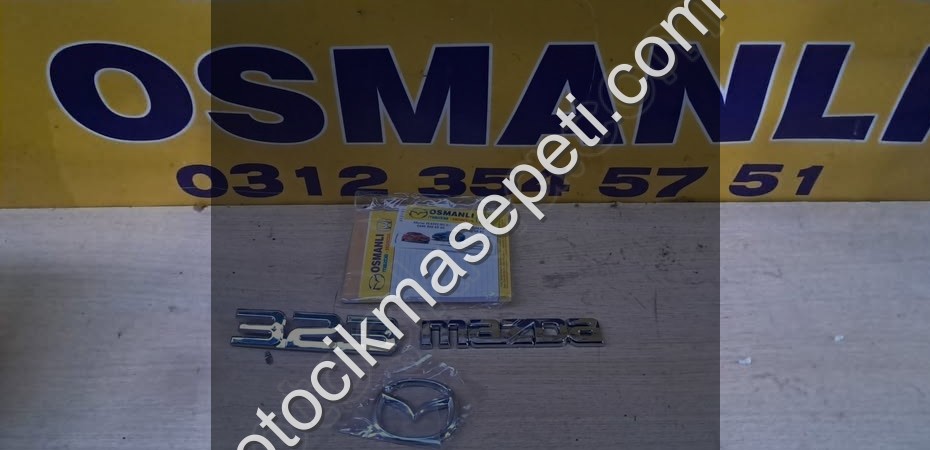 Mazda 323 Arka Bagaj Logoları