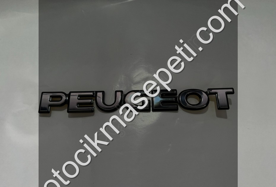 Karsan Peugeot Premier Arka Peugeot Yazısı Kabartmalı