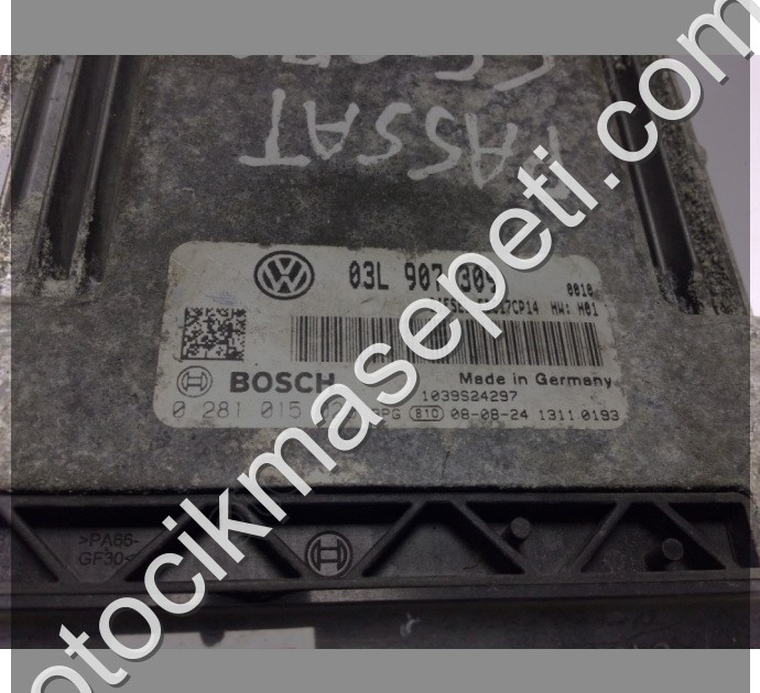 Volkswagen Passat Motor Beyni 0281015029 03L907309 EDC17CP14