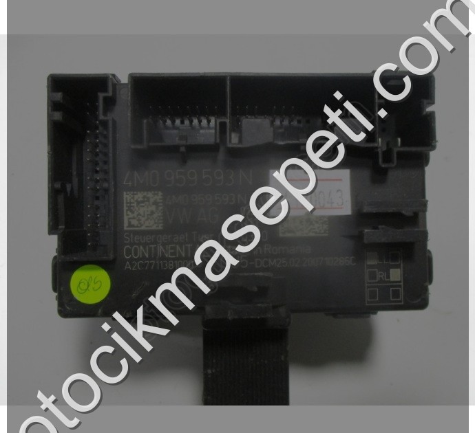 Volkswagen Audi Seat Skoda Kapı Kontrol Beyni 4M0959593N