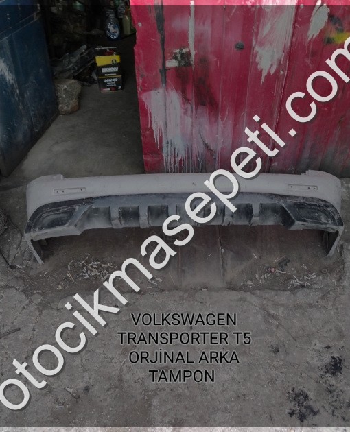 VOLKSWAGEN TRANSPORTER T5 ÇIKMA ORJİNAL ARKA TAMPON