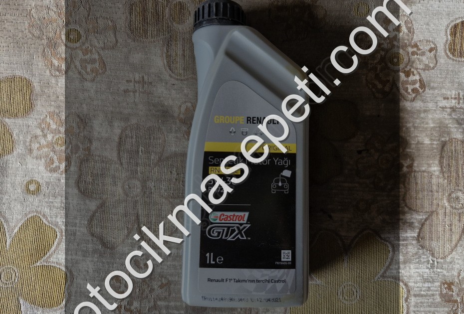 RENAULT MAIS CASTROL SENTETİK MOTOR YAĞI PARTİKÜLLÜ 5W30 1L