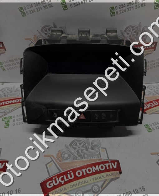 OPEL ASTRA J NAVİGASYON EKRAN DÖRTLÜ ORİJİNAL SÖKME