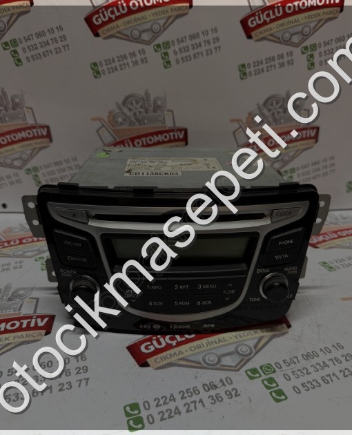 HYUNDAİ ACCENT MÜZİK ÇALAR TEYP ORİJİNAL SÖKME
