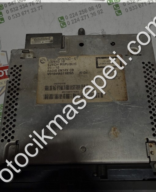 BMW X3 E83 MÜZİK ÇALAR TEYP 13264010 ORİJİNAL SÖKME