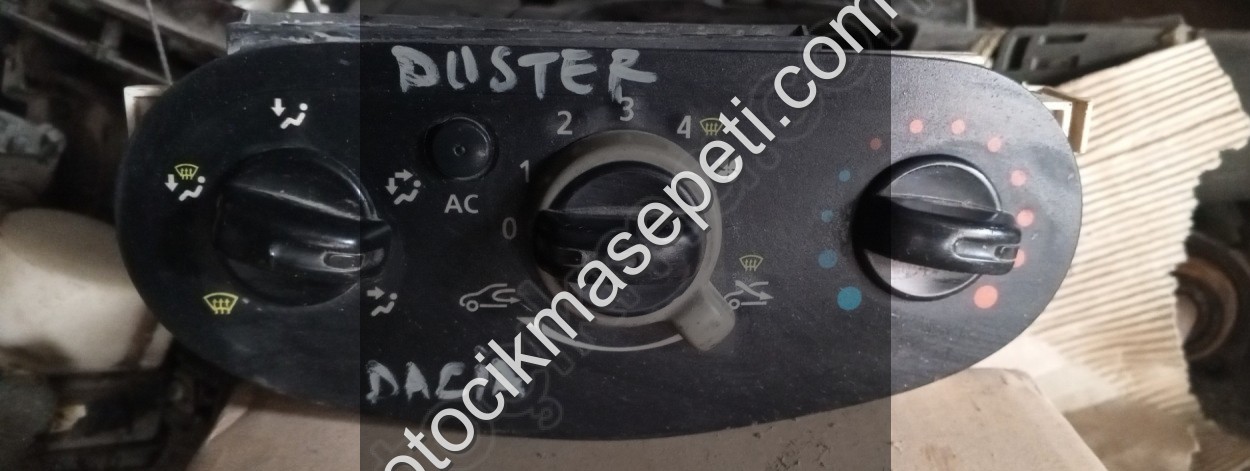 Dacia duster klima kontrol paneli