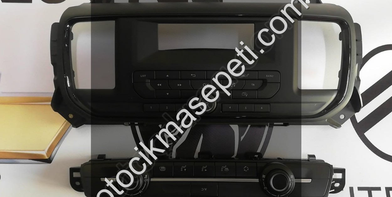PEUGEOT EXPERT TEYP ÇERÇEVESİ VE KLİMA KONTROL PANELİ ORJİNAL