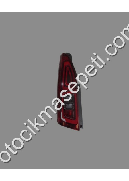 Fiat Doblo Stop Lambasi Sol Kirmizi/Beyaz Mars E Markli 20232024