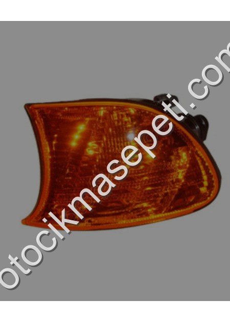 Bmw 3 E46 Coupe Ön Sinyal Sağ Sarı Far Tarafı Hilal Tip Tyc Uyuml