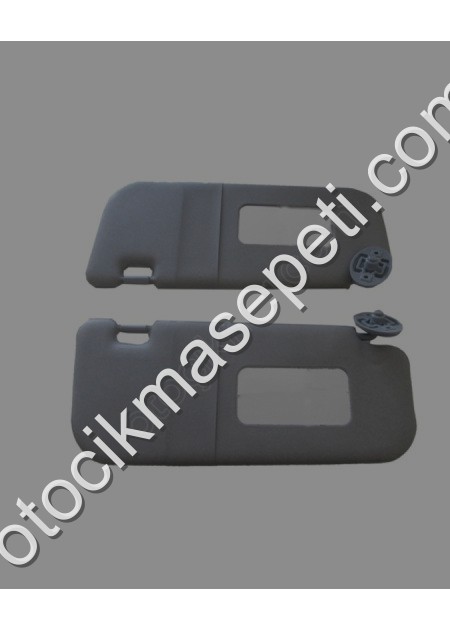 Toyota Yarıs Güneşlik Gri Sağ Sol Set 2 Parça Segmanlı Oem No 743
