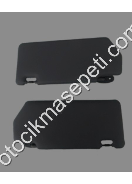 Fiat Palio Güneşlik Koyu Gri Sağ/Sol Set 2 Parça 20022005