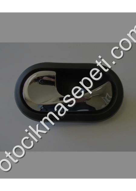 Renault Modus Ön Kapi İç Açma Kolu Sol Siyah Elceği Nikelajli