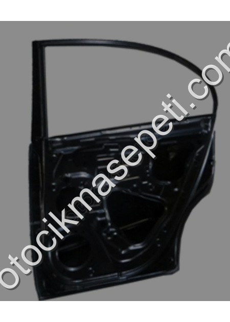Kia Rio Iii Arka Kapı Komple Sağ Siyah Band Delikli Çelik Barlı İ
