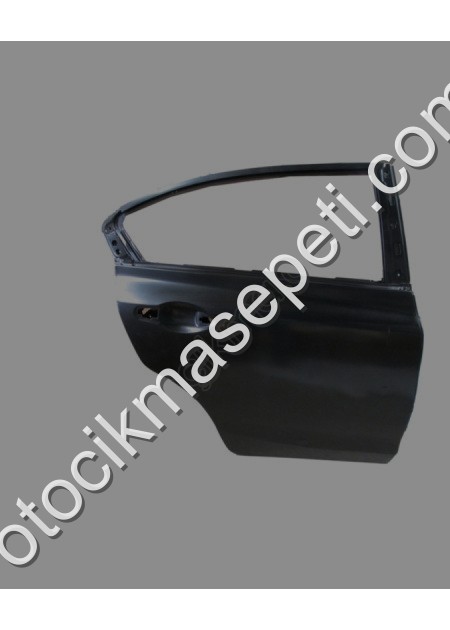Honda Civic Sd Arka Kapi Komple Sağ Siyah İceli/Çekomastikli