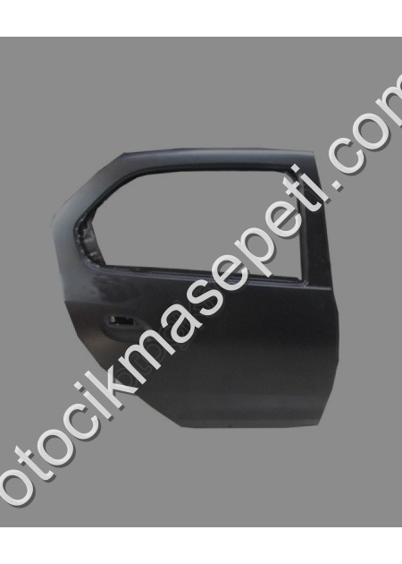 Renault Symbol Arka Kapi Komple Sağ Siyah Band Deliksiz İceli