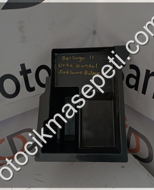 Citroen Berlingo 2 Orta Konsol Saklama Bölmesi Orjinal Çıkma