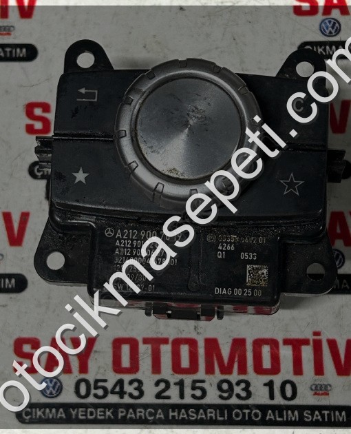 A2129007619 MERCEDES W212 E212 NAVİGASYON TEYP JOİSTİK DÜĞMESİ