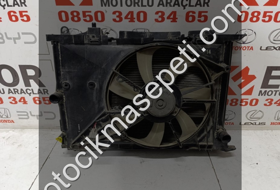 TOYOTA COROLLA 1.4 DİZEL KOMPLE RADYATÖR SETİ ÇIKMA ORİJİNAL